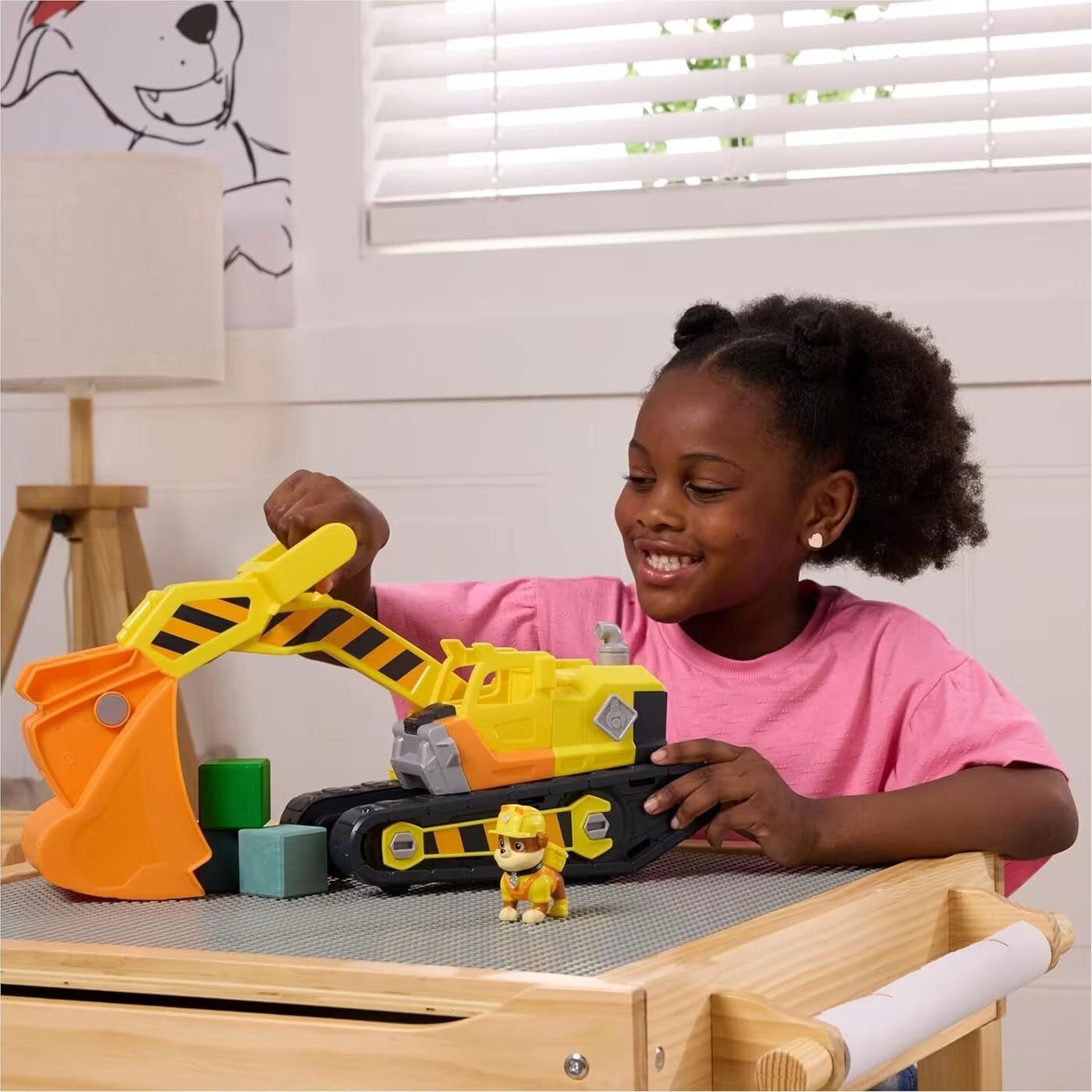 Экскаватор Paw Patrol Реббл deluxe 6073297 - фото 8