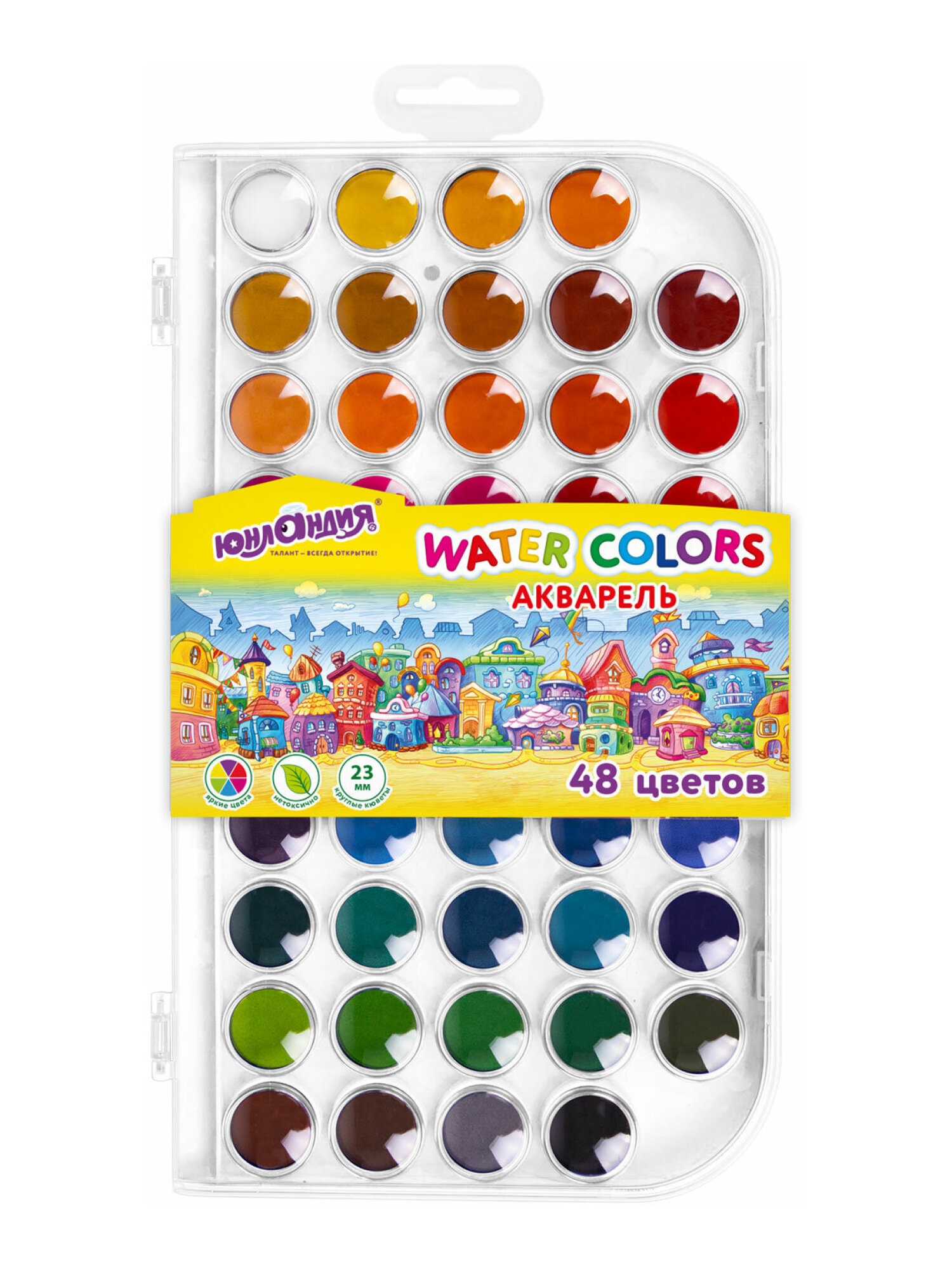 Краски акварель Юнландия 48 цв. - фото 2