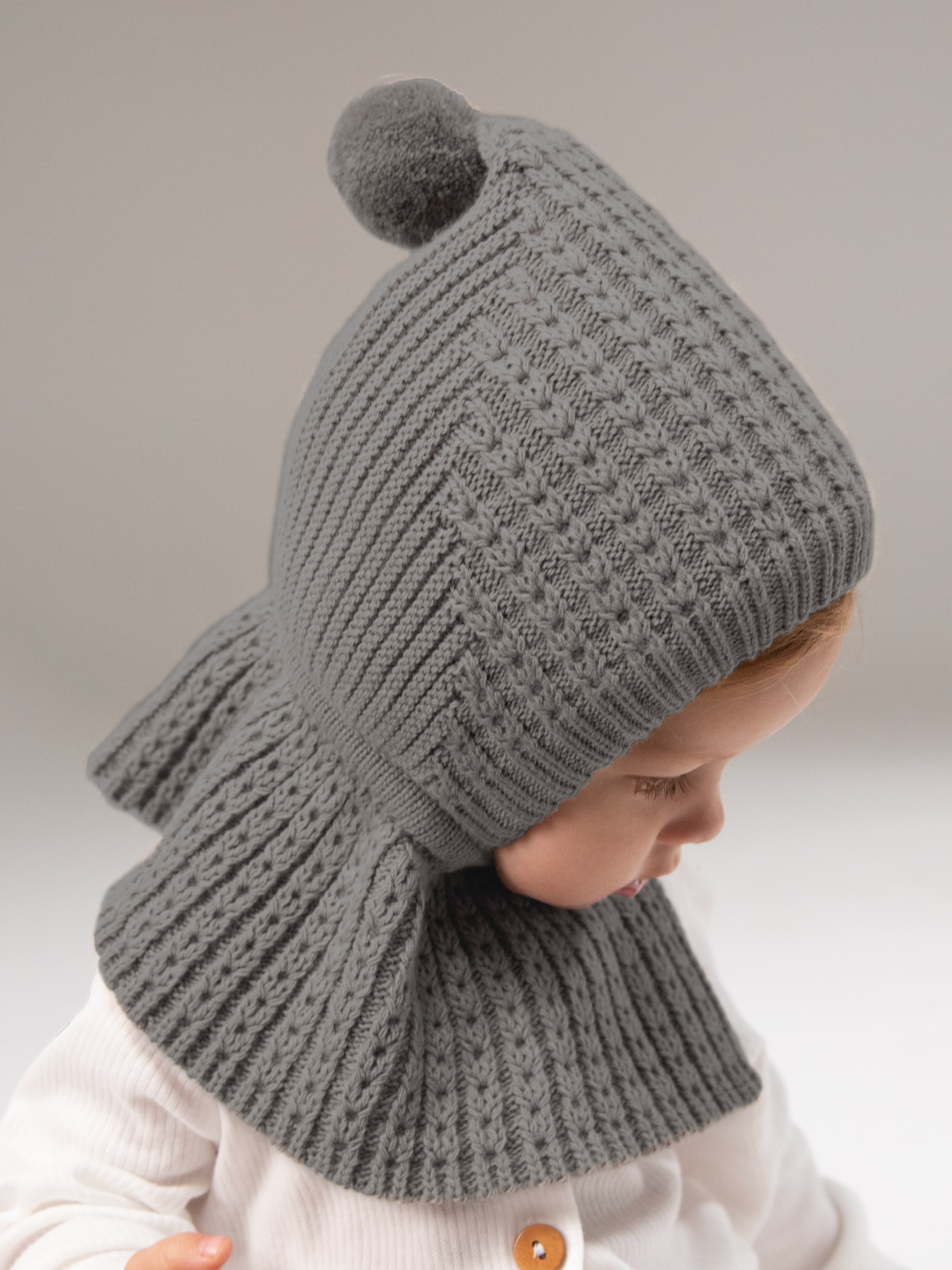 Шапка-шлем Amarobaby AB-OD25-BON16/11 - фото 1