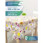 Скатерть Симфония с узором VILINA 132х220 см