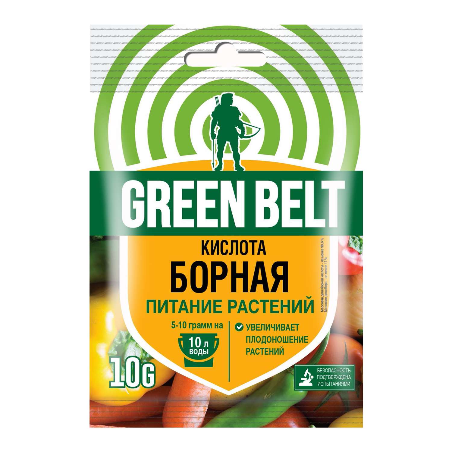 Борная кислота Green Belt 10гр - фото 1