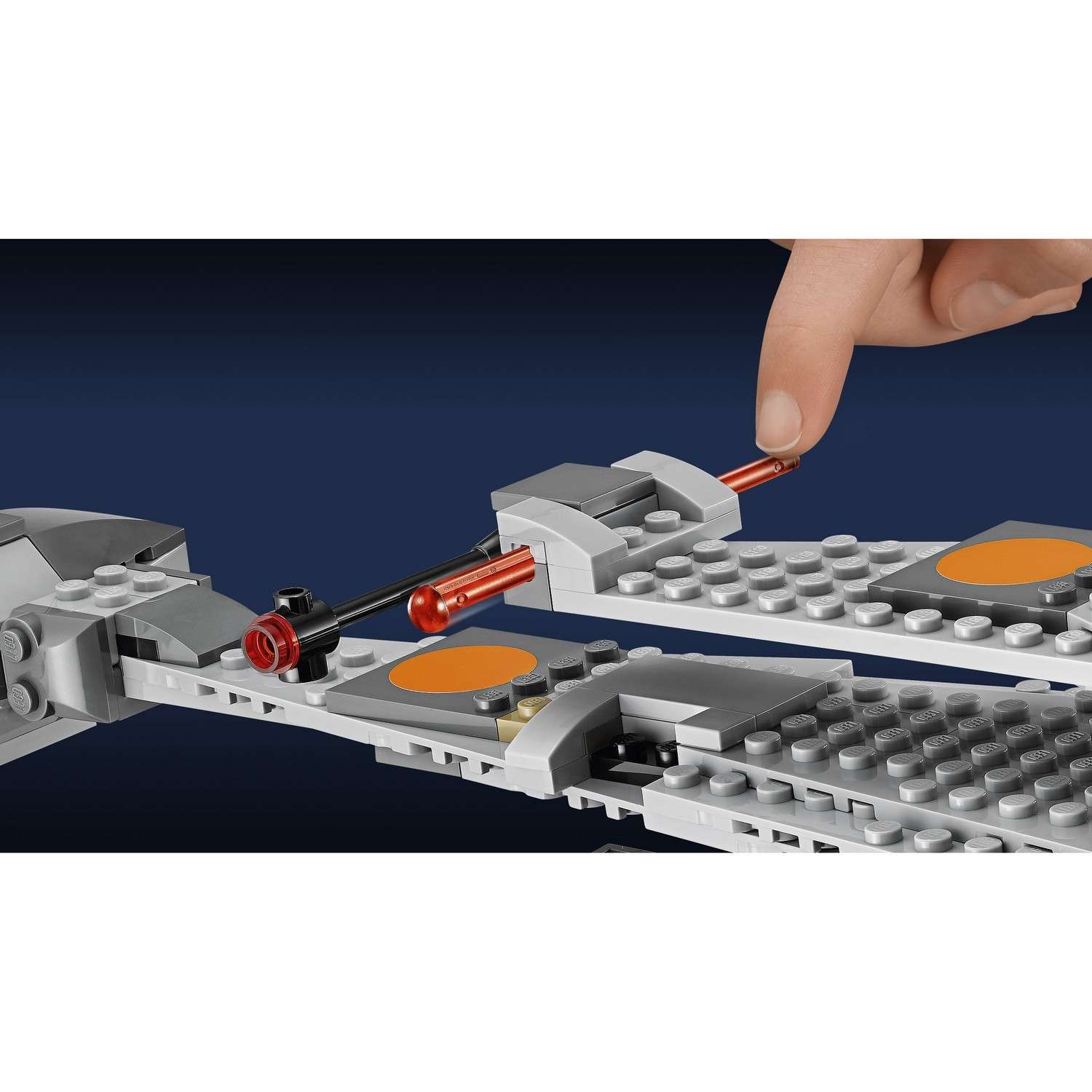 Конструктор LEGO Star Wars Истребитель B-Wing блочный - фото 7