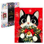 Алмазная мозаика Феникс + Котенок