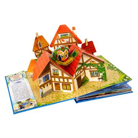 Книга с объемными картинками Malamalama Снежная королева. Сказка для детей