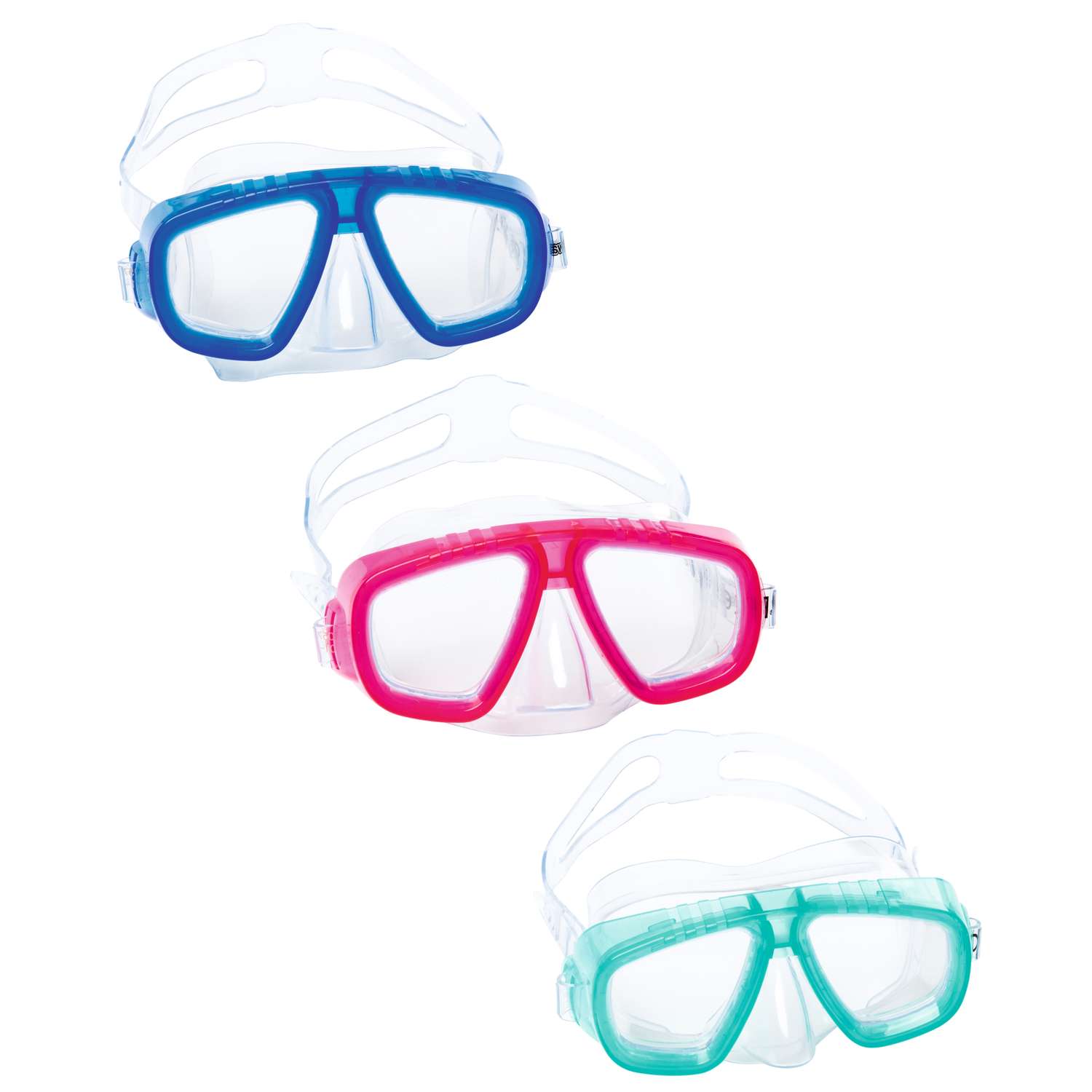 Маска для ныряния Bestway Dual Lens в ассортименте - фото 1