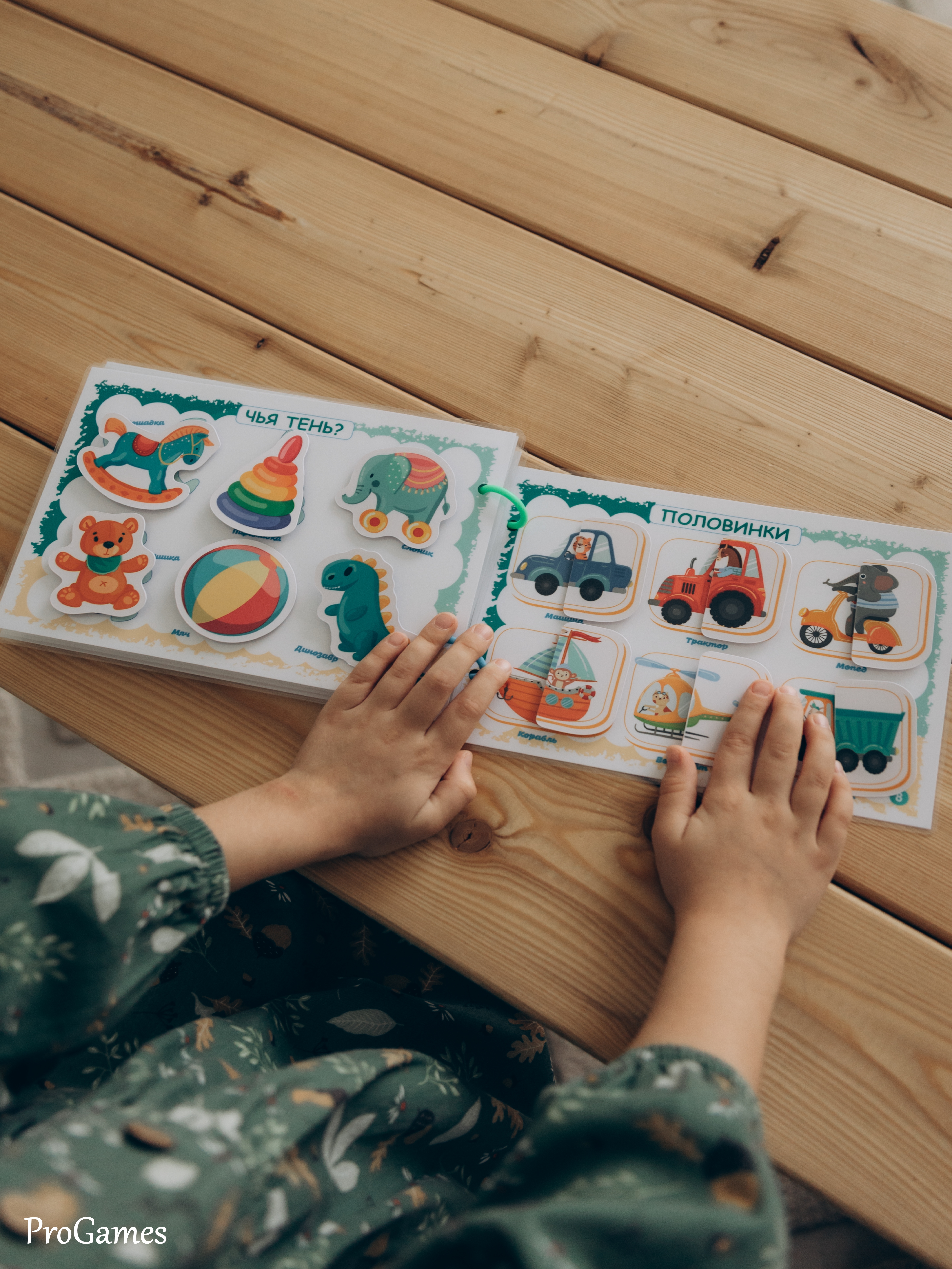 Игрушка ProGames книжка №1 Мои первые липучки - фото 11
