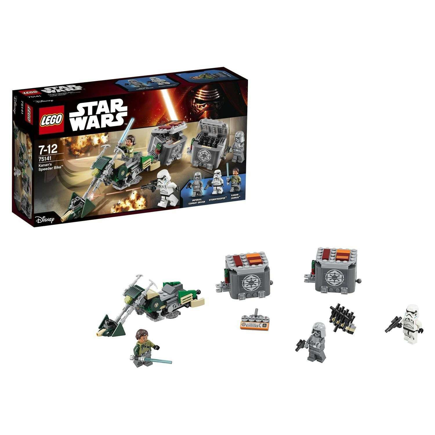 Конструктор LEGO Star Wars Скоростной спидер Кэнана блочный - фото 1