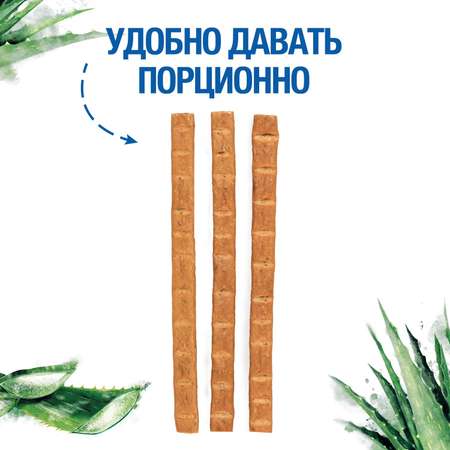 Лакомство для собак Monge Gift 45г Skin support Мягкие палочки со свежим лососем алоэ вера и дрожжами