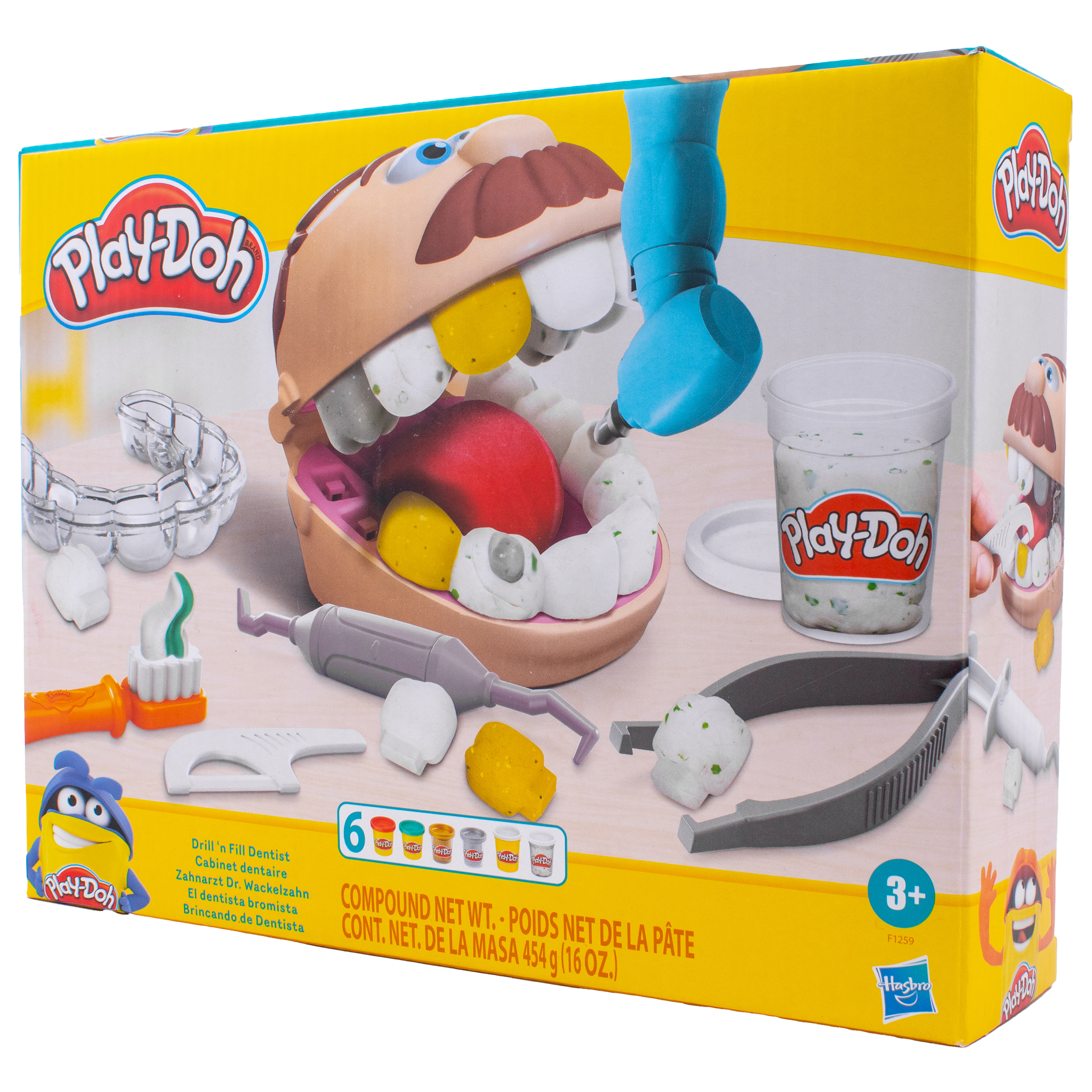 Масса для лепки Hasbro Play-Doh Стоматолог - фото 1