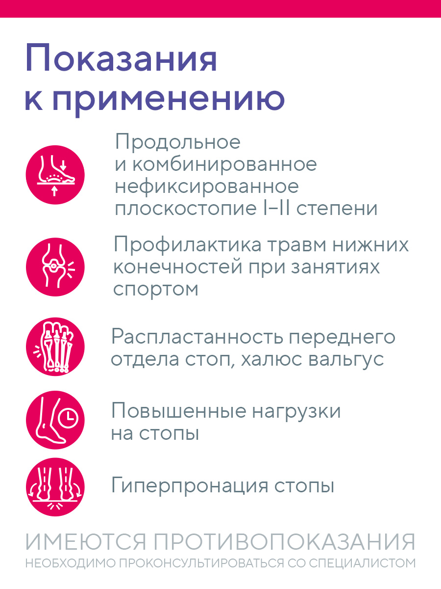 Стельки ортопедические B.Well FW-606 - фото 15
