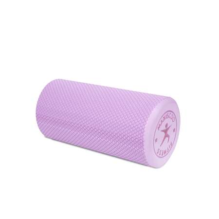 Массажный Ролик MAXISCOO FIT для МФР, Йоги и Фитнеса, 33см, Фиолетовый