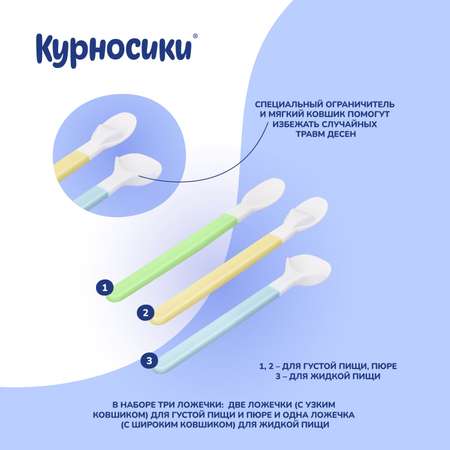 Ложка Курносики 3 шт.