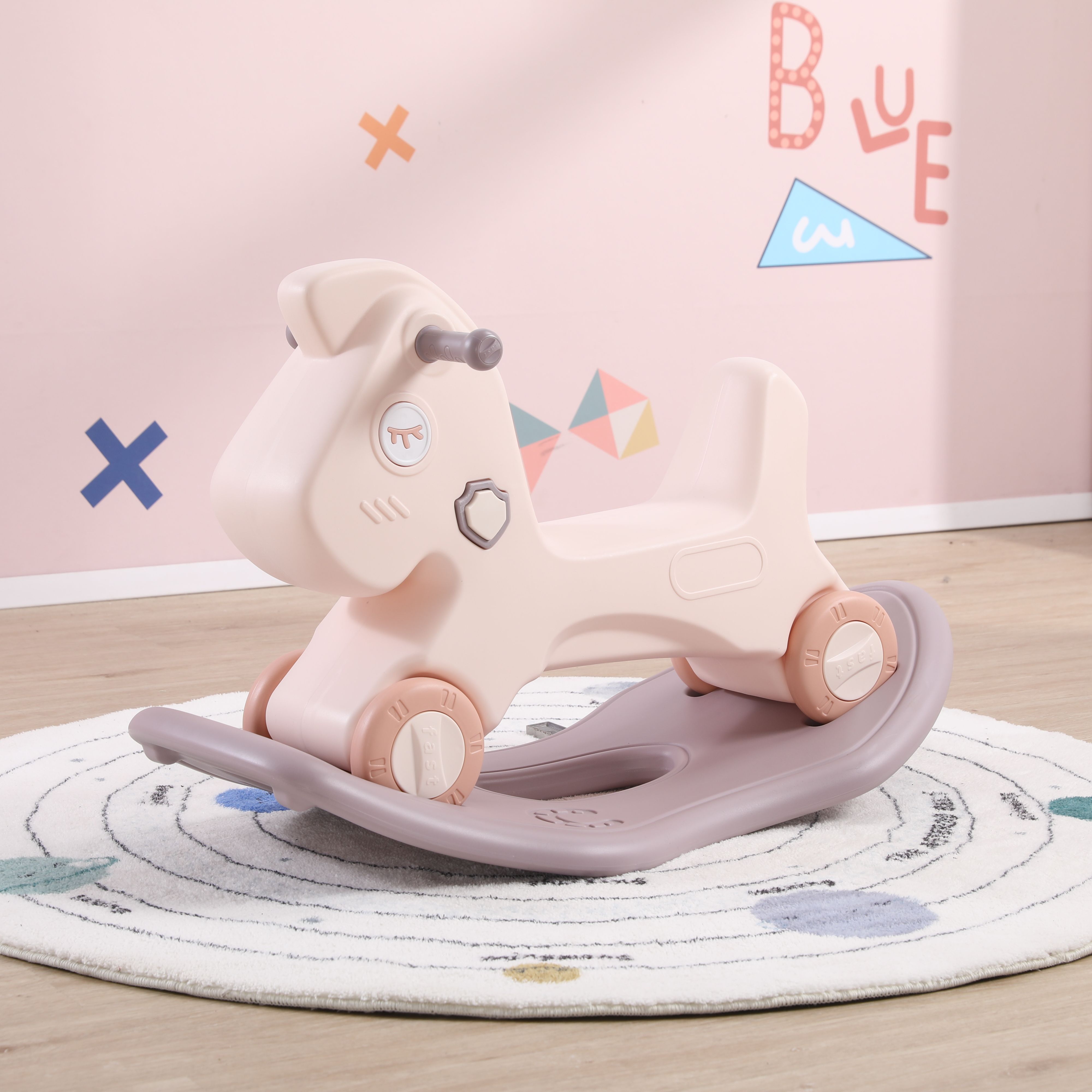 Качалка UNIX Kids Rose в ассортименте - фото 9