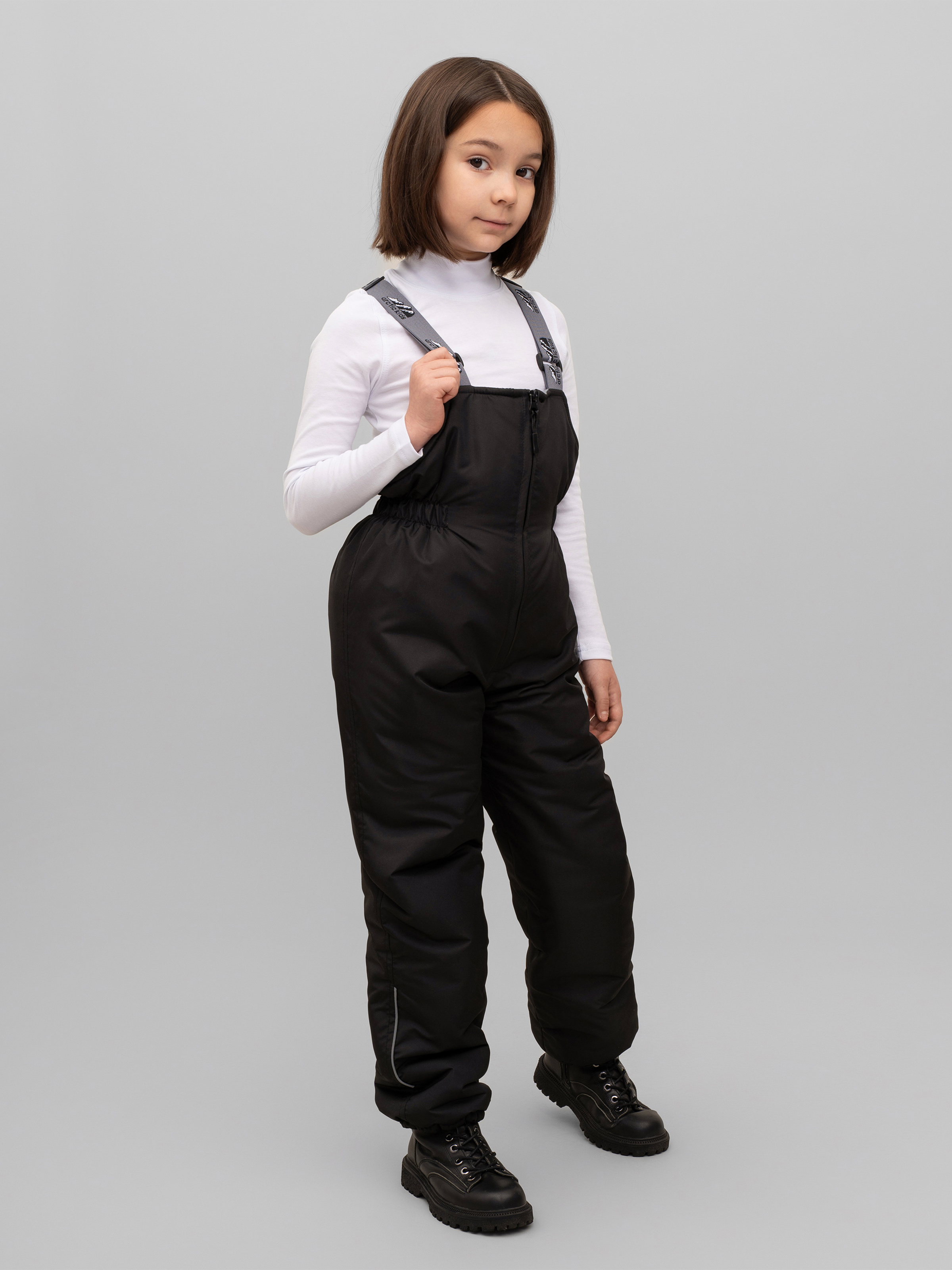 Полукомбинезон Arctic kids 60-010 черный - фото 33