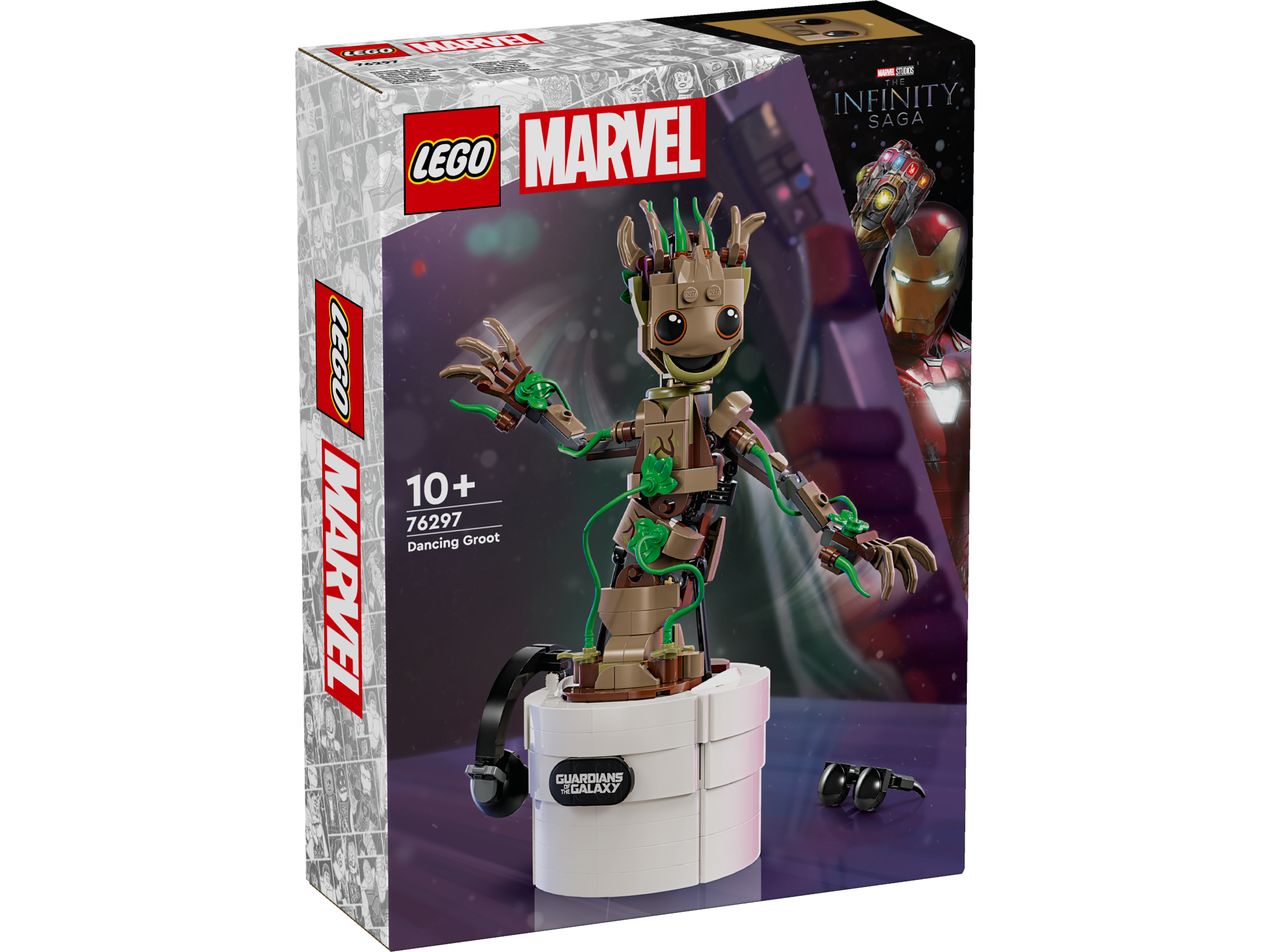 Конструктор LEGO Marvel Super Heroes Танцующий Грут блочный - фото 3