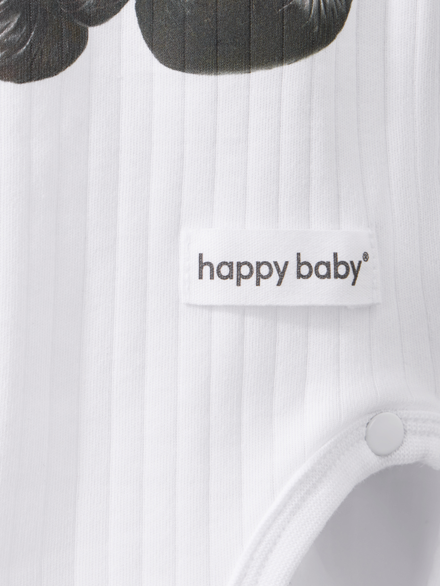Боди 2 шт Happy Baby 90154-0_black-white - фото 11