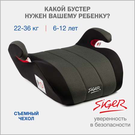 Автокресло SIGER 3 (22-36 кг)