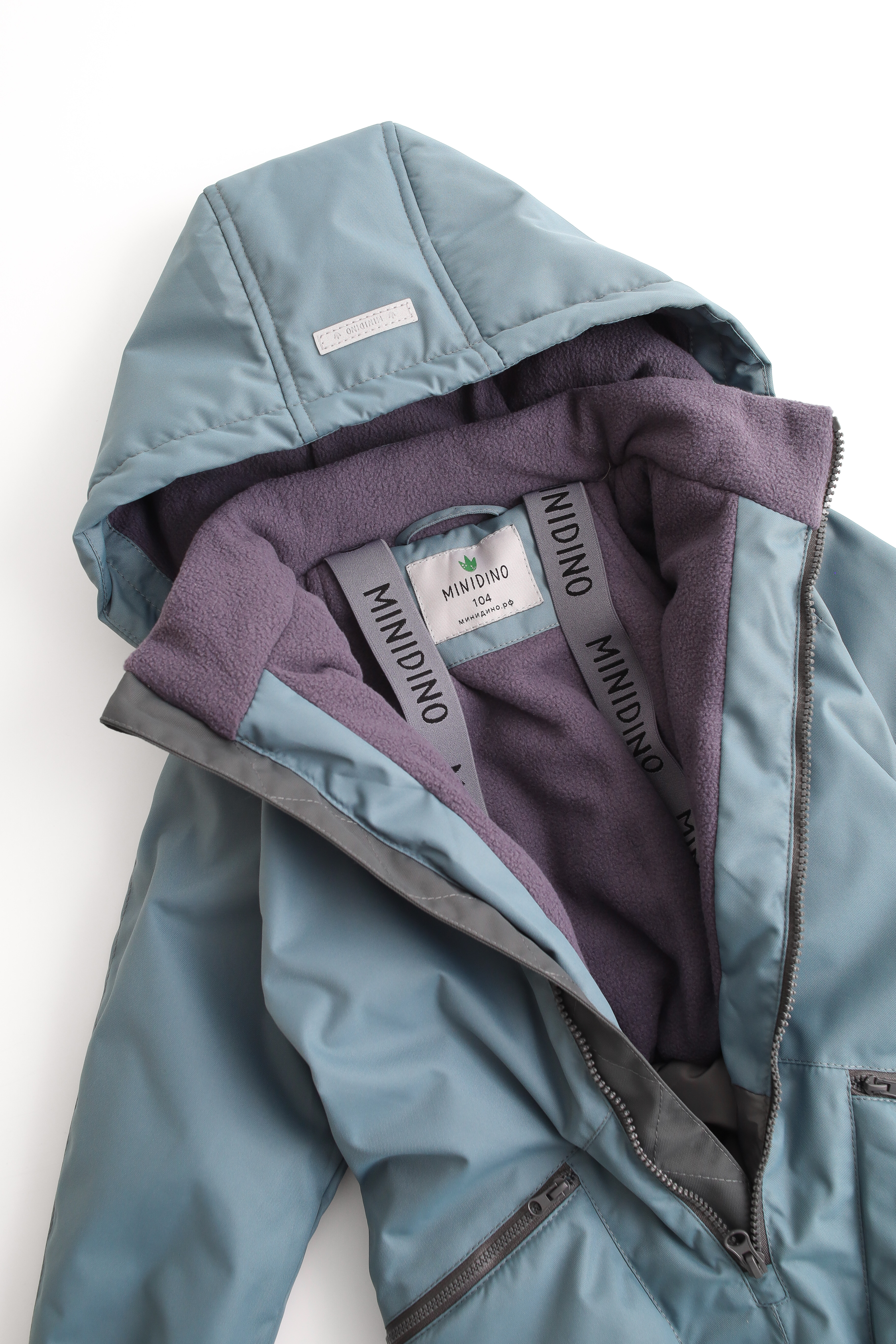 Комбинезон MINIDINO В-КОМ-010/1/ДКомбинезон детский демисезонный 3.0 васаби - фото 12