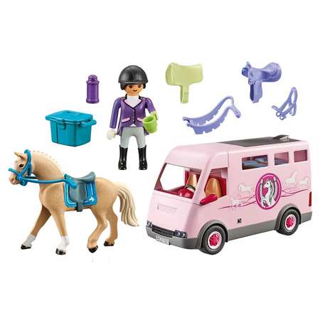 Конструктор Playmobil Конный транспортер сборная игровая модель
