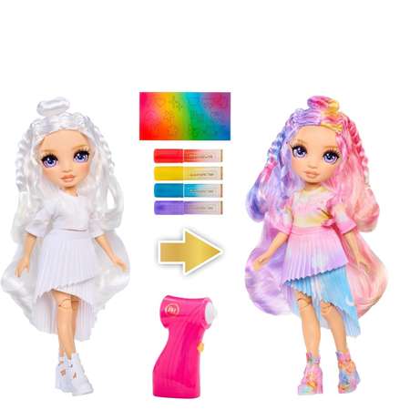 Кукла модельная Rainbow High Color and Create Purple Eyes