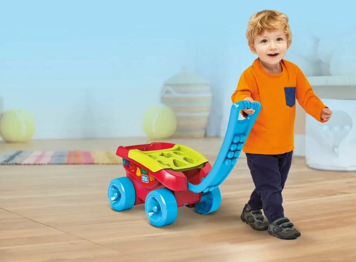 Конструктор Mega Bloks Тележка-сортер 25 дет. - фото 5