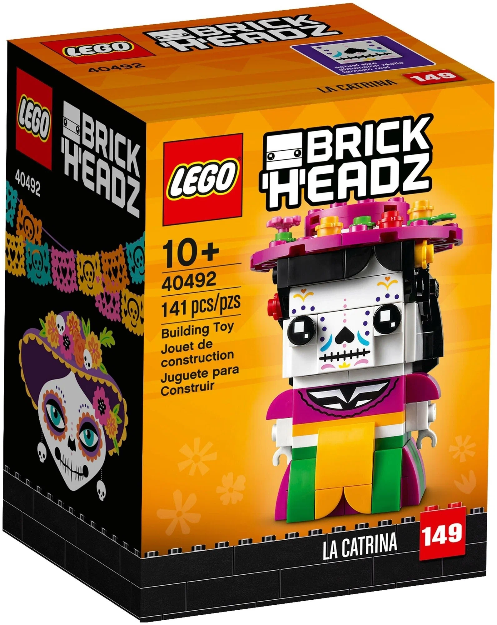 Конструктор LEGO BrickHeadz 40492 141 дет. - фото 1