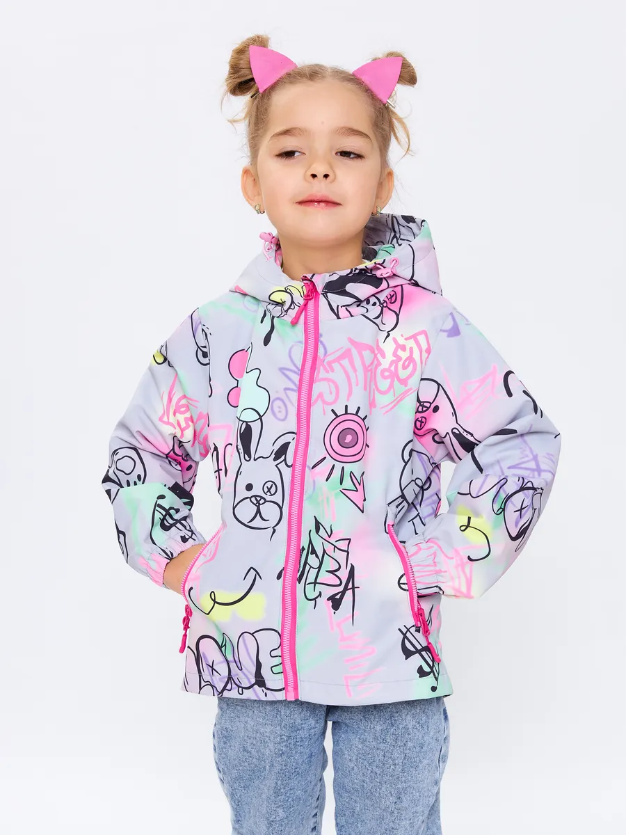 Ветровка RuStyle ДД-ветTSК-388-графгол - фото 1