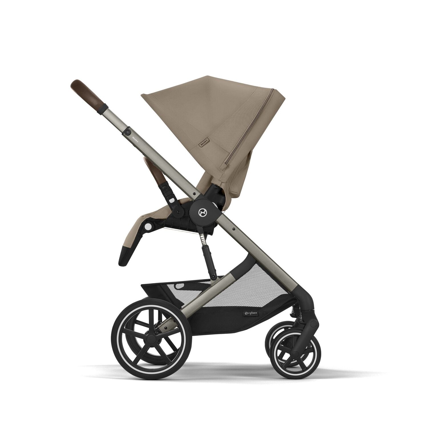Коляска 3в1 Cybex Balios S Lux TPE бежевый - фото 7