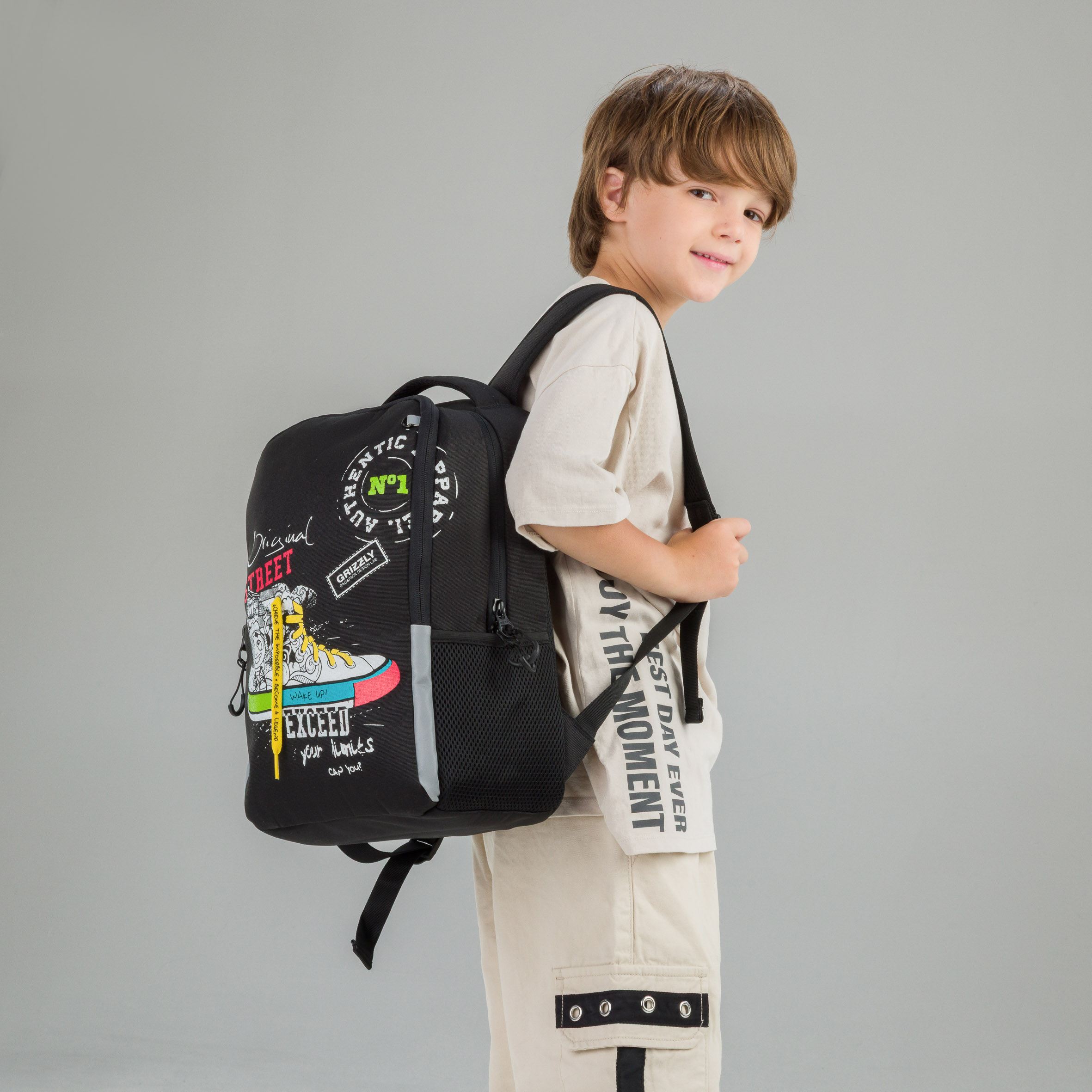 Рюкзак Grizzly для мальчика - фото 17