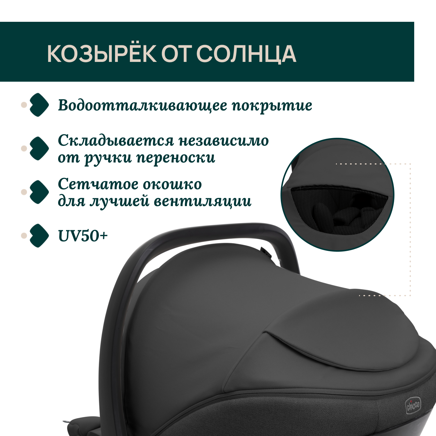 Автокресло Chicco 0 (0 -13 кг) черный - фото 9