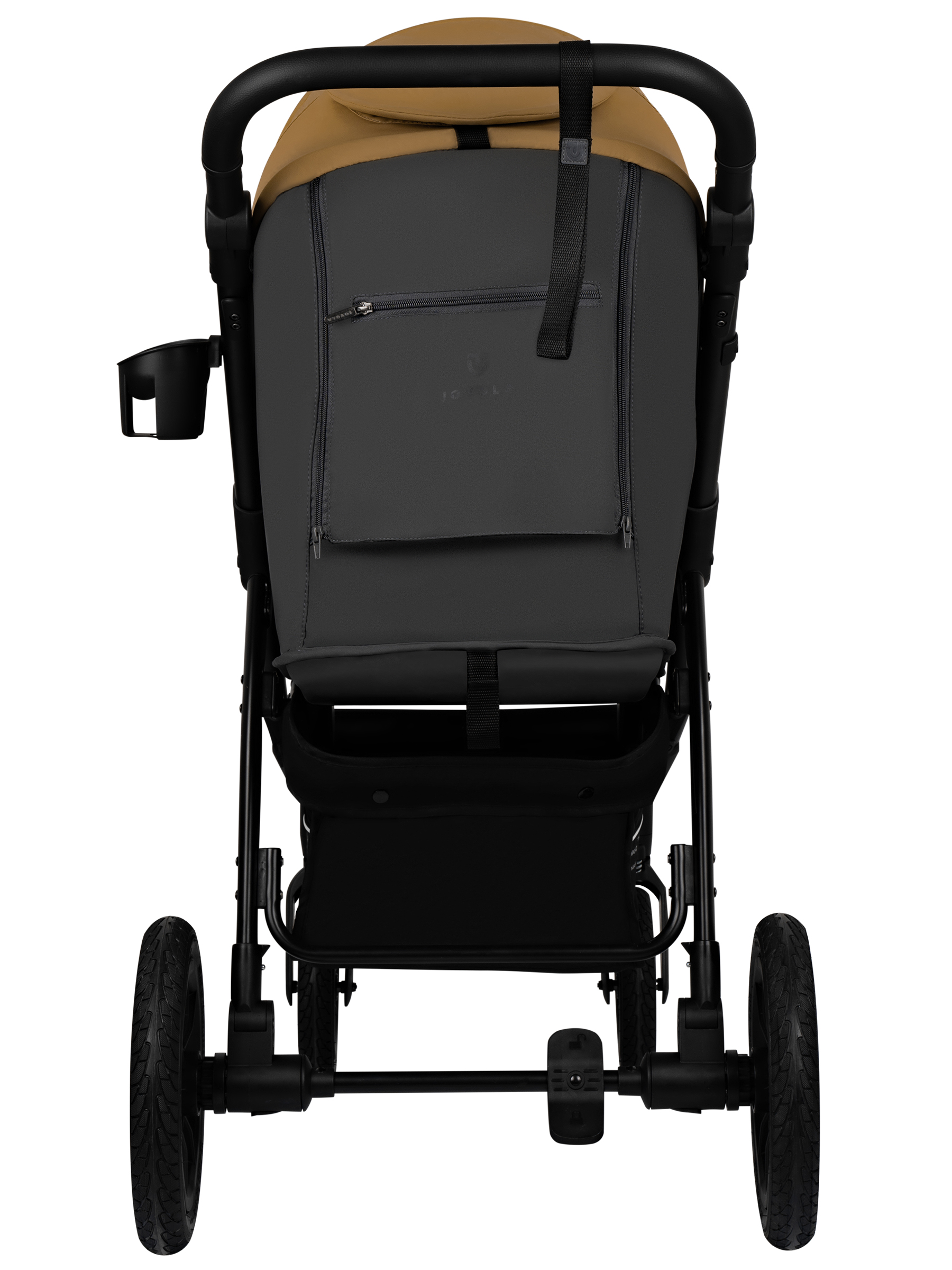 Коляска прогулочная JOVOLA Selena Air new бежевый-серый - фото 10