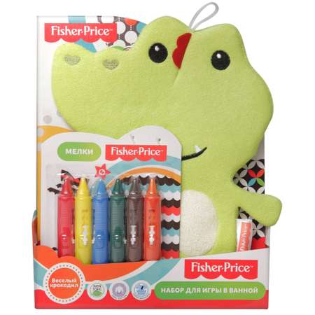 Акварисование Fisher Price Веселый крокодил