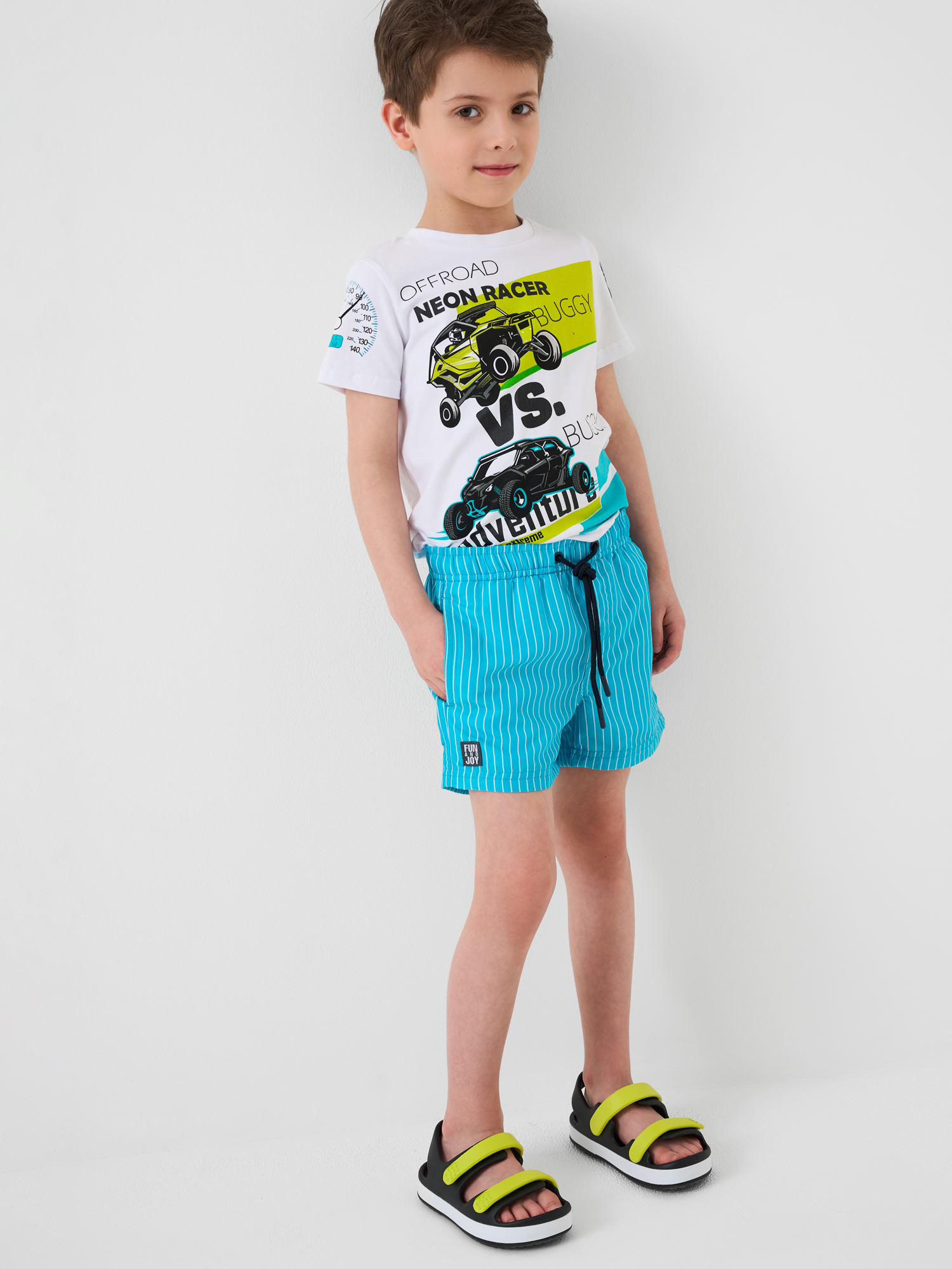 Изображение товара Детские шорты для плавания PlayToday 122 с водоотталкивающей пропиткой Изображение товара Детские шорты для плавания PlayToday 122 с водоотталкивающей пропиткой