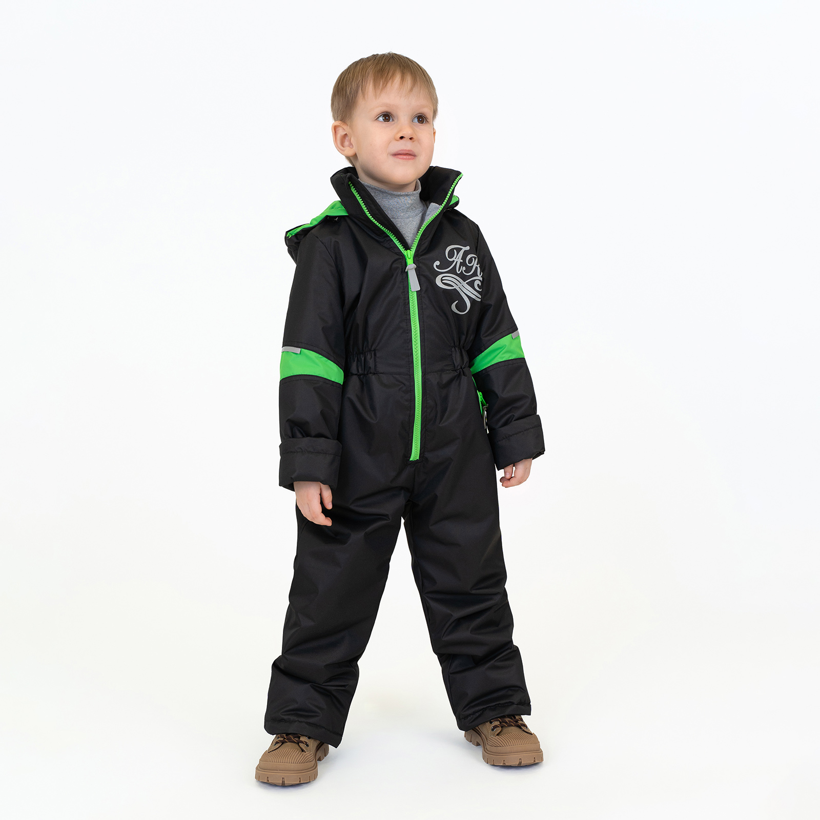 Комбинезон Arctic kids 30-041/2 черный яблоко - фото 11