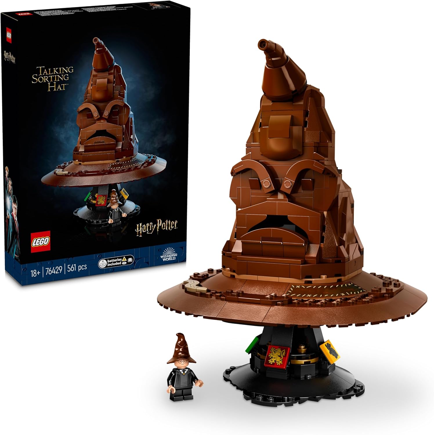Конструктор LEGO Harry Potter Говорящая Распределяющая шляпа 561 дет. - фото 1