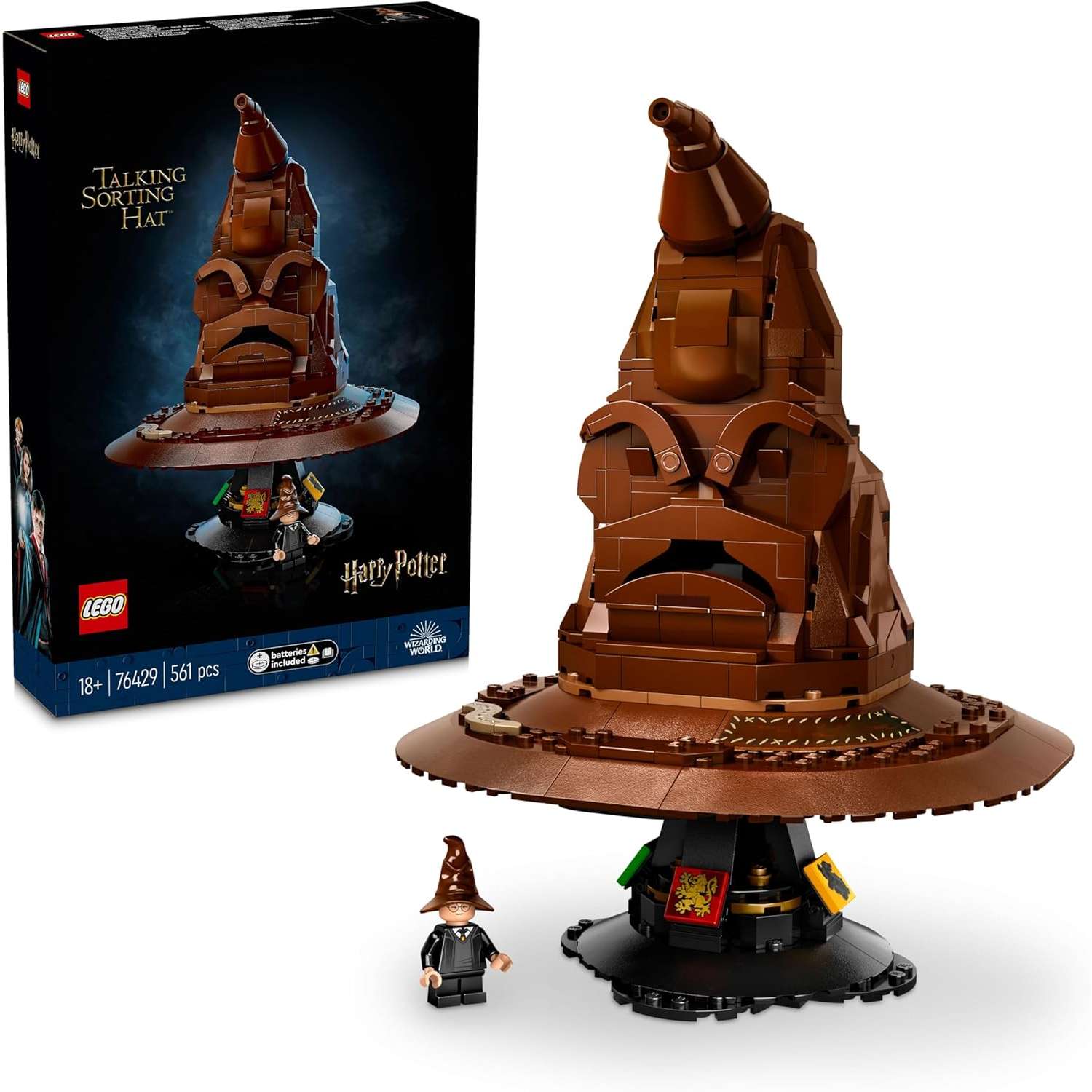 Конструктор LEGO Harry Potter Говорящая Распределяющая шляпа 561 дет. - фото 1