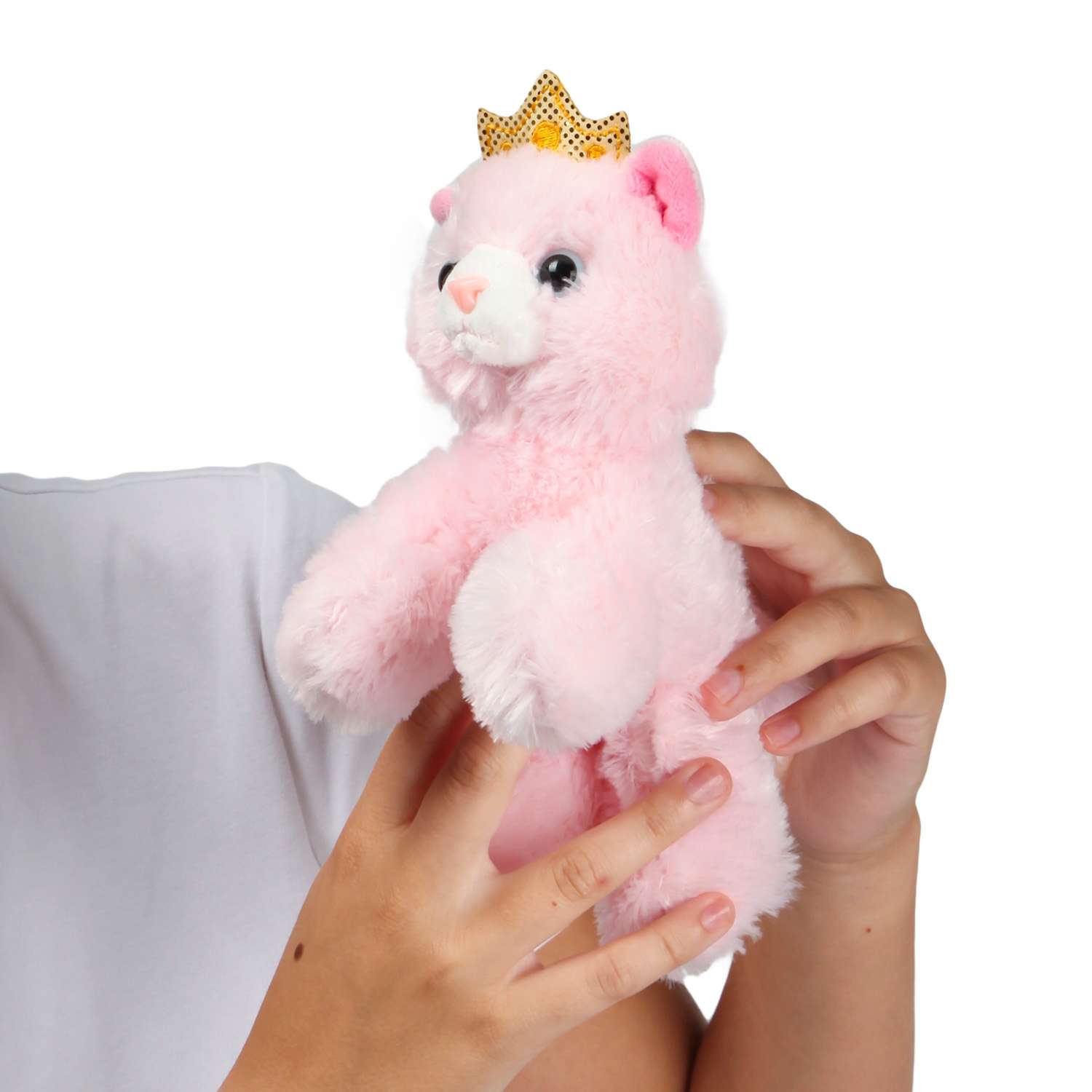 Игрушка мягкая Aurora Кошечка в сумке 220104K - фото 7