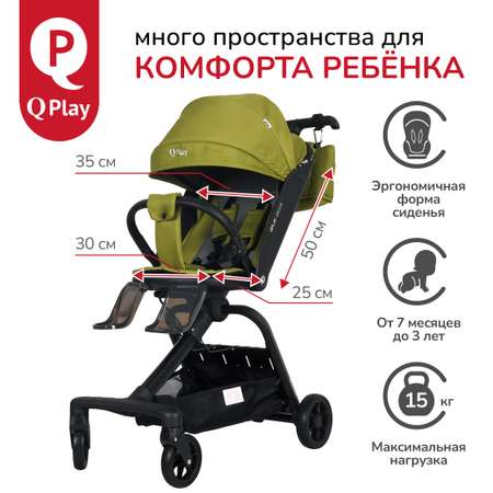 Коляска прогулочная QPLAY Qbook