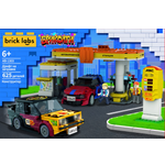 Конструктор brick labs Дрифт на заправке Бриксити из мини-блоков 618 дет.