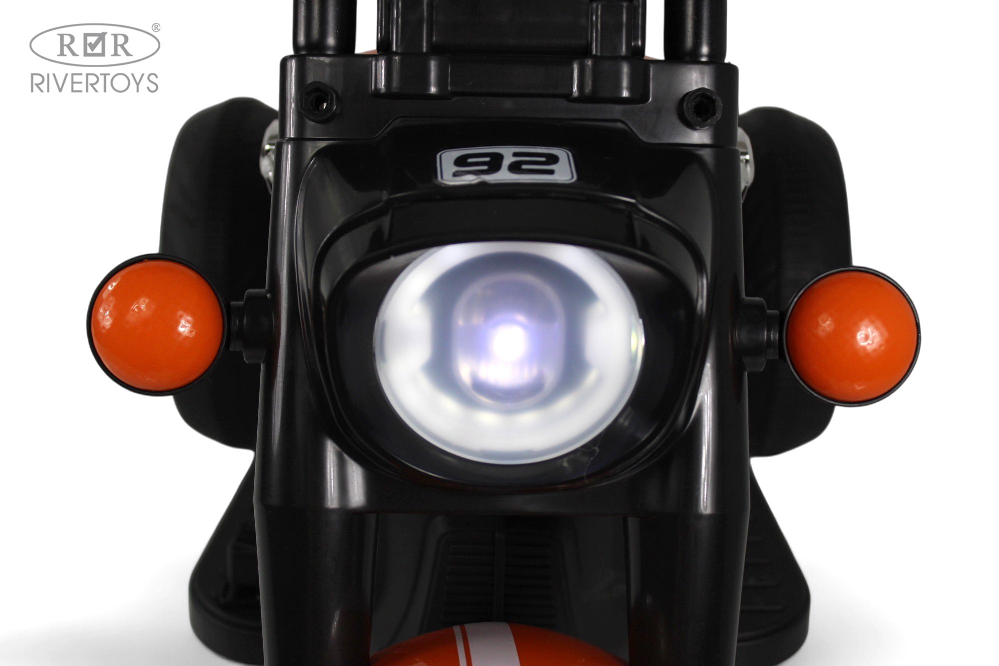 Электромобиль RIVERTOYS G500GG-ORANGE - фото 13