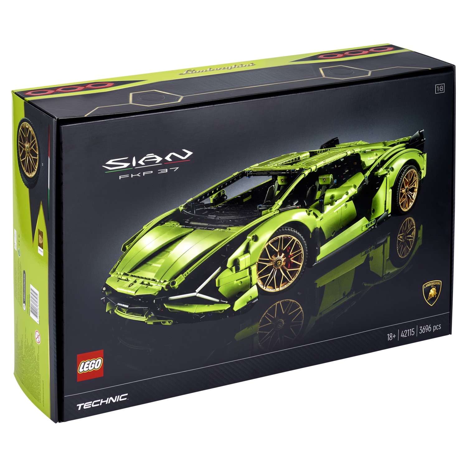Конструктор LEGO Technic Lamborghini Sian 3696 дет. - фото 3