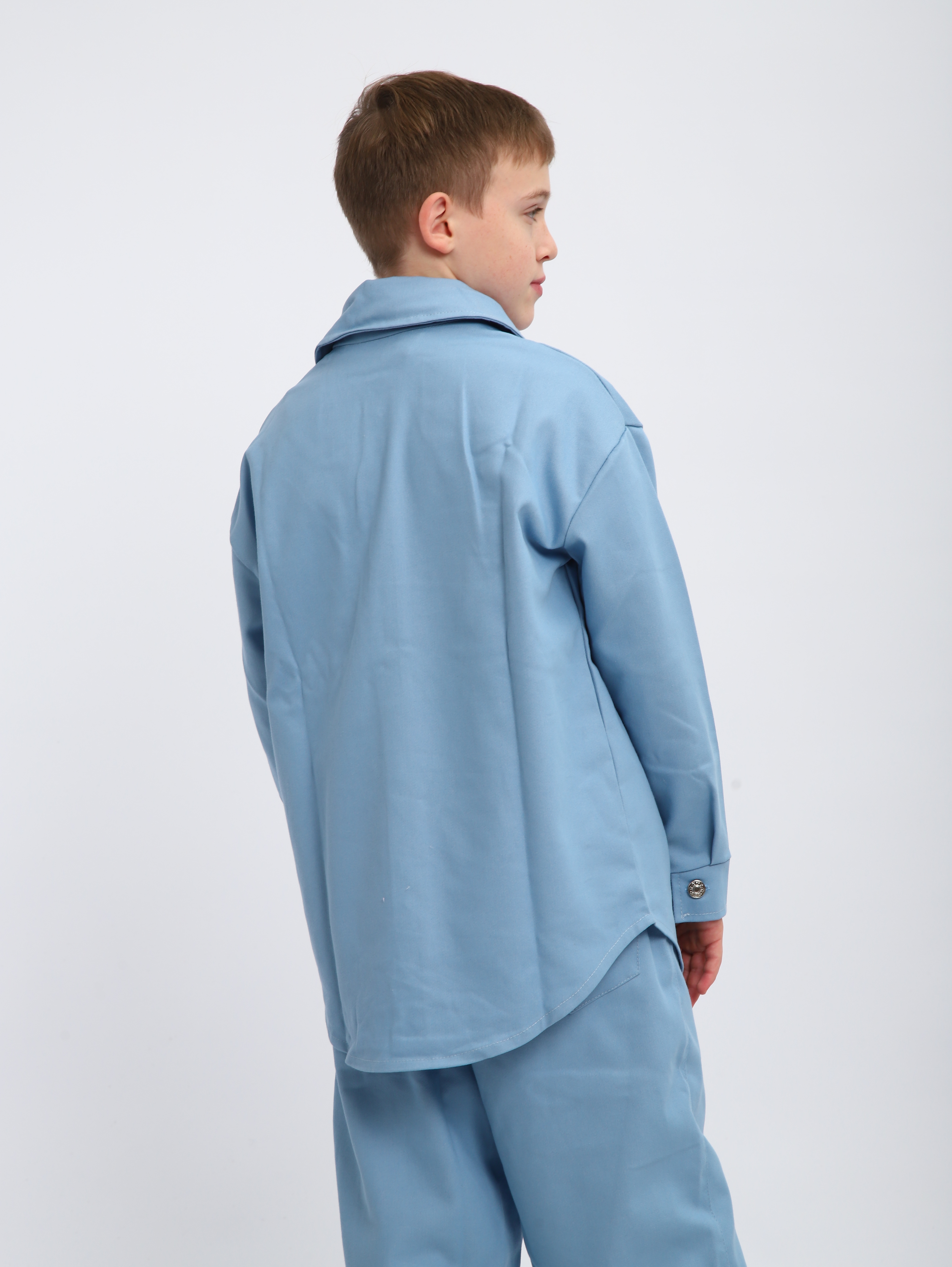 Костюм ЛАДОШКИ Комплект Деним голубой - фото 28