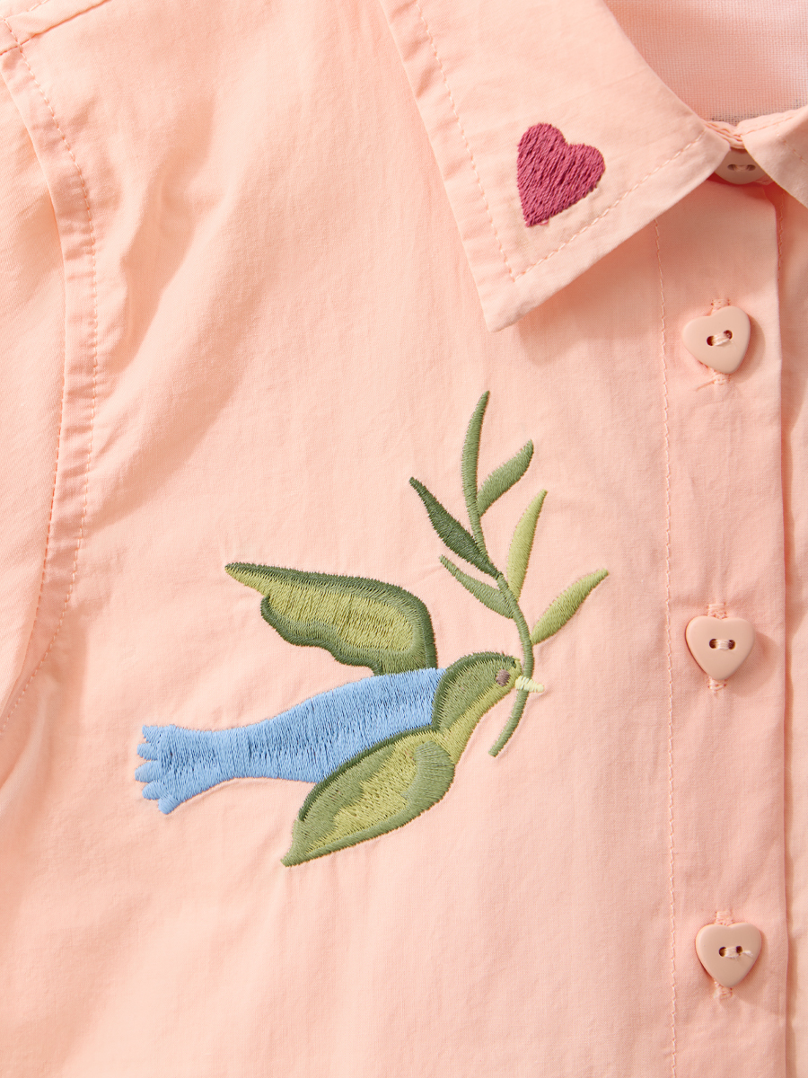 Рубашка Happy Baby 88712-1_pink - фото 4