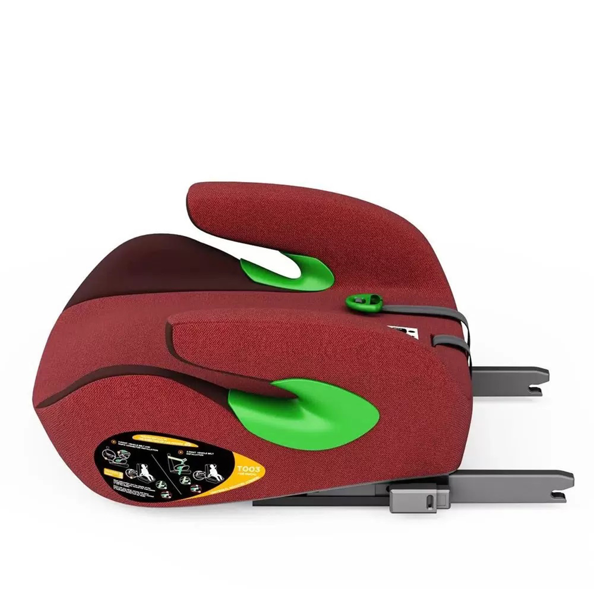 Автокресло KLEE Berg i-Size Isofix 2/3 (15-36 кг) красный - фото 4