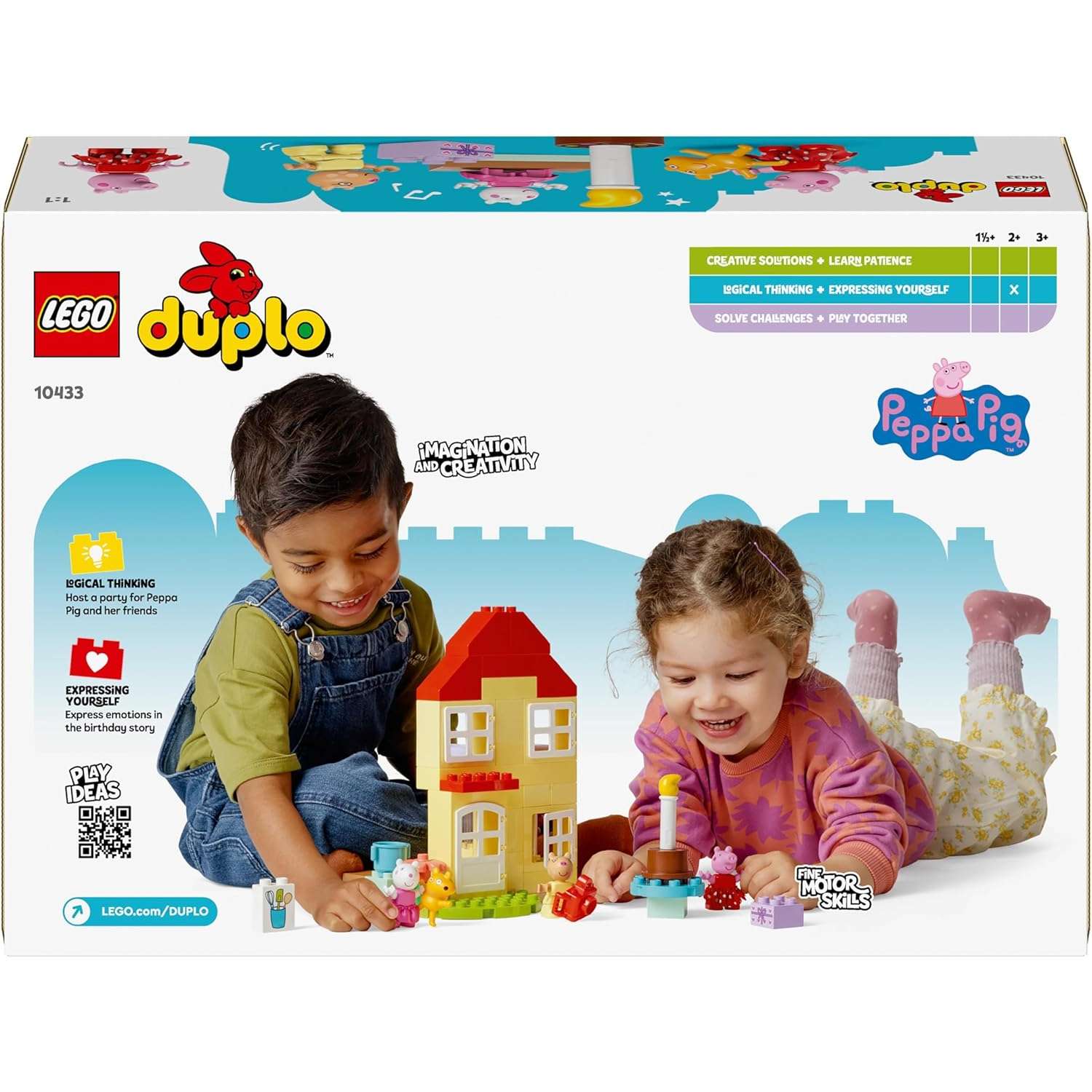 Конструктор LEGO DUPLO Свинка Пеппа: день рождения блочный - фото 4