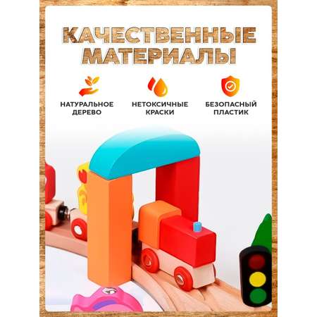 Набор железнодорожный А.Паровозиков
