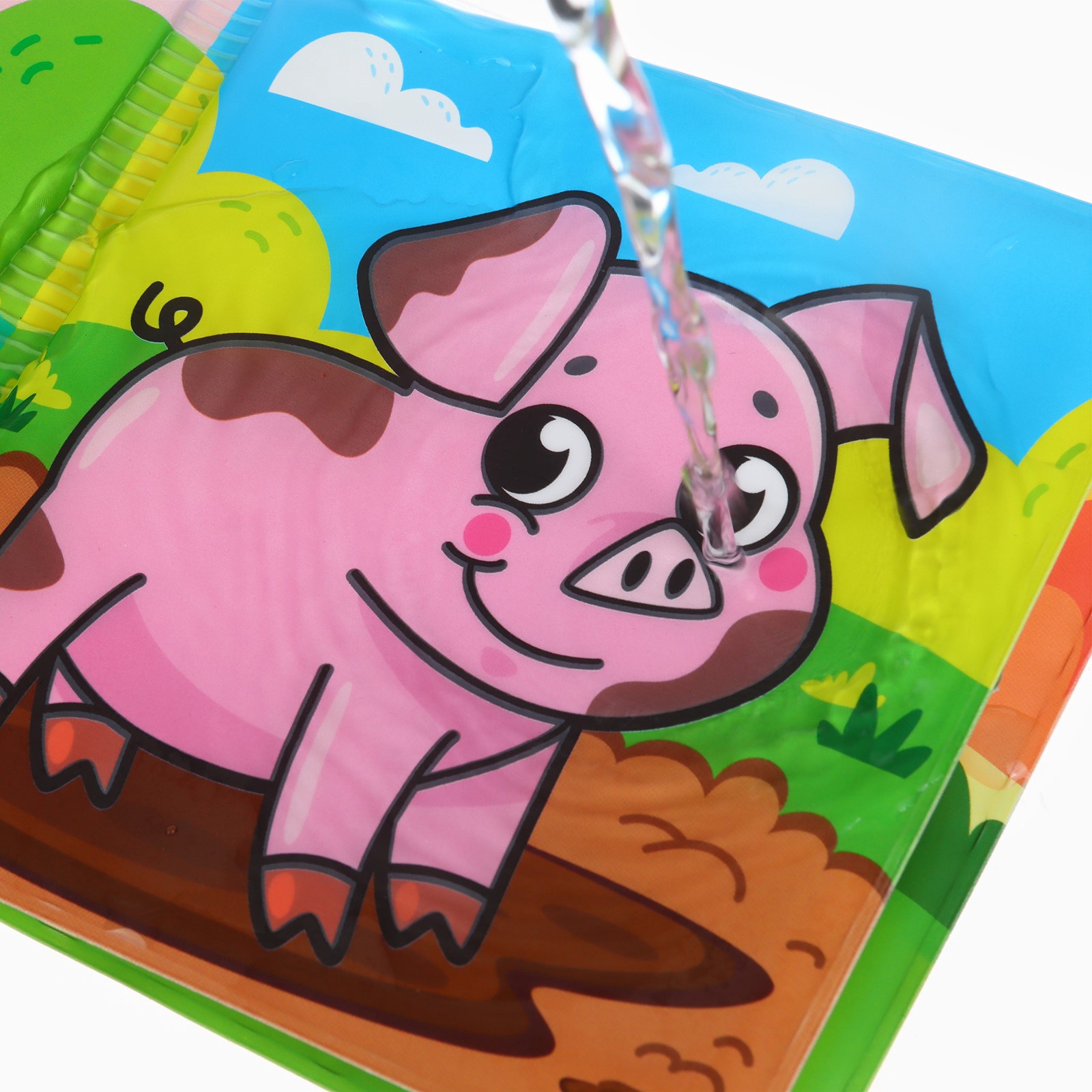 Книжка раскраска Крошка Я для ванны На ферме - фото 6