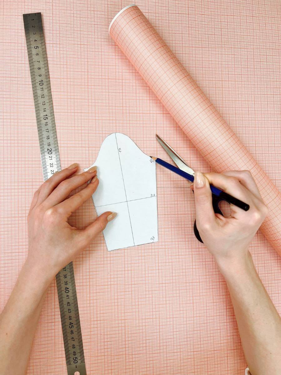 Масштабно-координатная бумага AXLER 1 лист. - фото 6