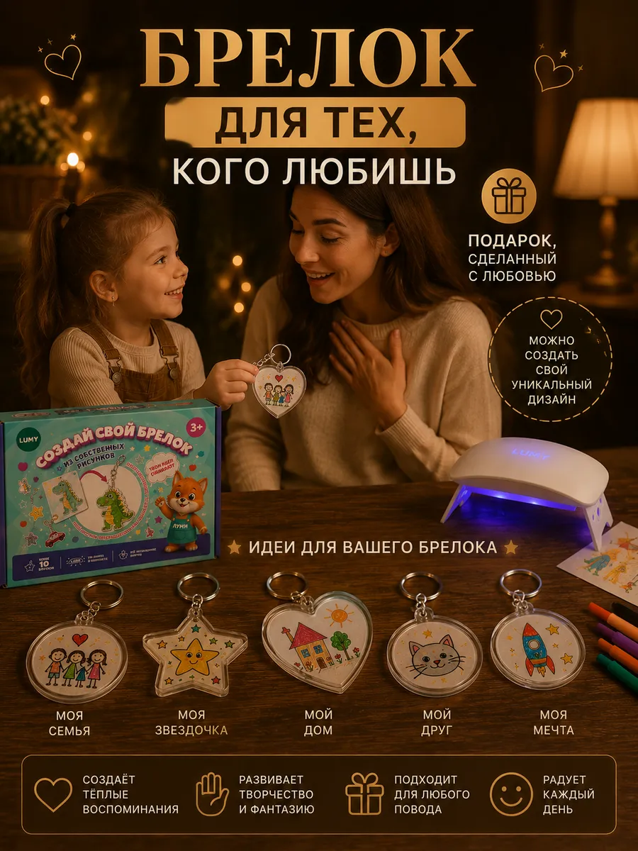 Набор для творчества MiniMinds эпоксидная смола для создания термо-брелков - фото 7