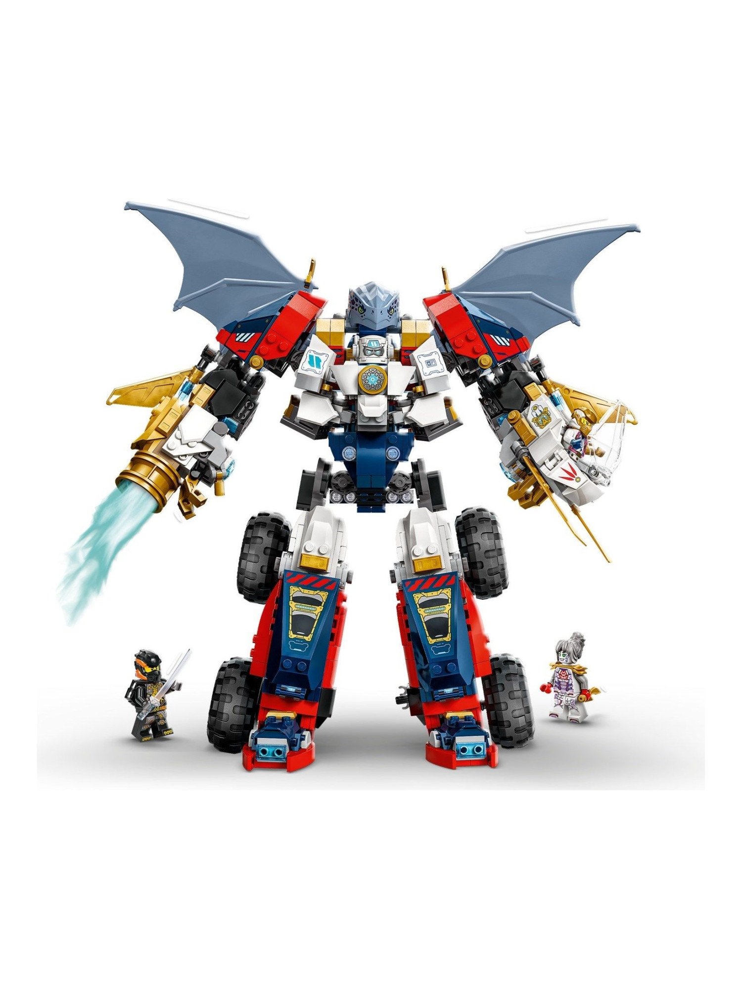 Конструктор LEGO NINJAGO Робот Зейна 1187 дет. - фото 7